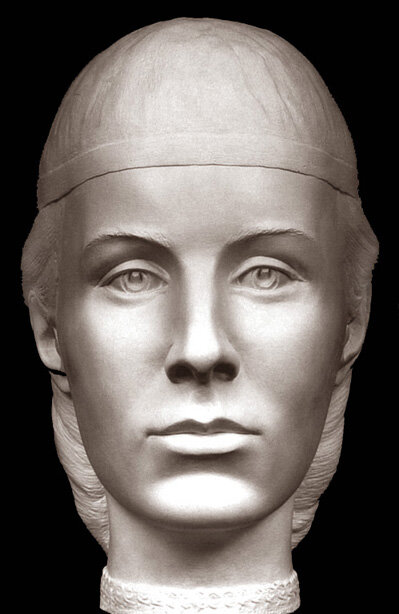 Елена Глинская Реконструкция по черепу, С. Никитин, 1999 г.