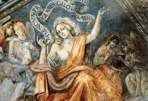 Сивилла Кумская. (1489-1491) Филиппино Липпи.