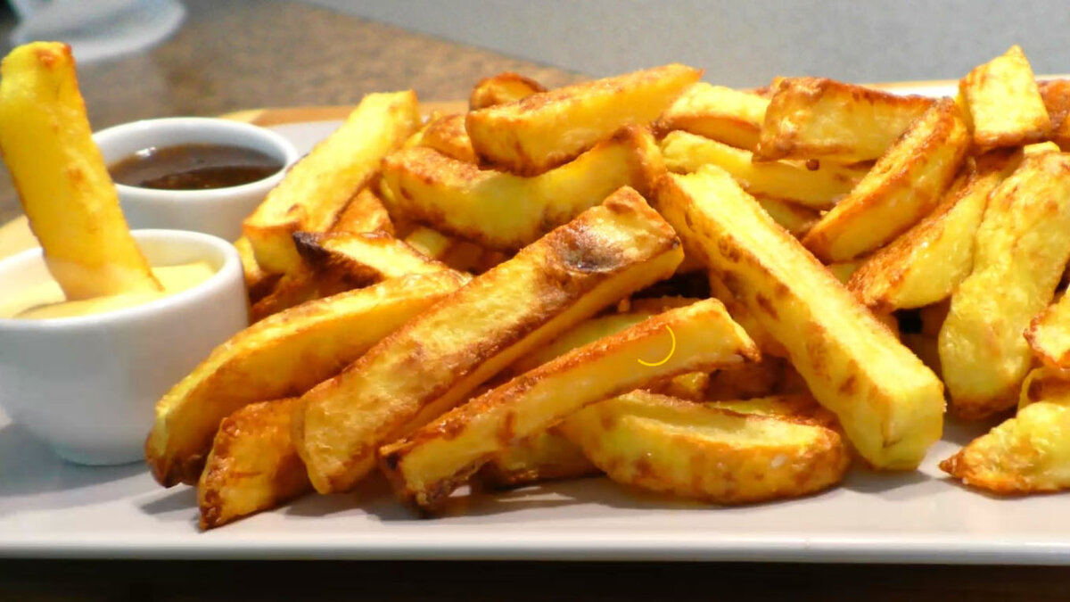 Картошка фри без масла - пошаговый рецепт с фото