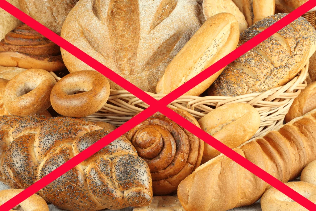 Кидать хлеб. Мучные изделия. Хлебобулочные изделия нельзя. Запрет на хлеб. Мучные изделия запрещены.