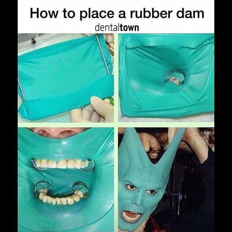 Инструкция "Как правильно установить коффердам":)