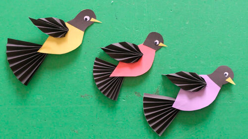 Поделка птица - фото идей по изготовлению птиц из разных материалов