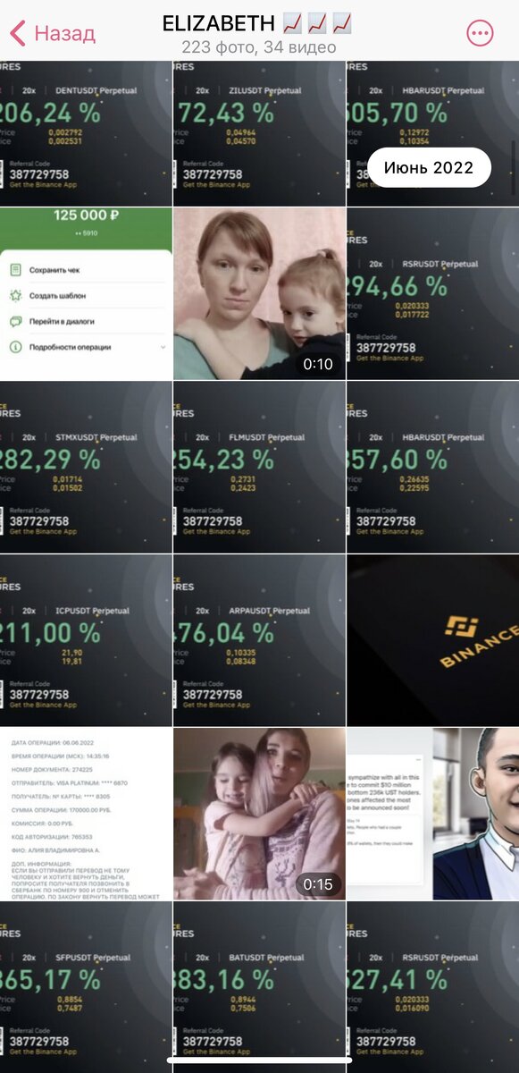 Фото из Telegram-канала @Elzacryptoff