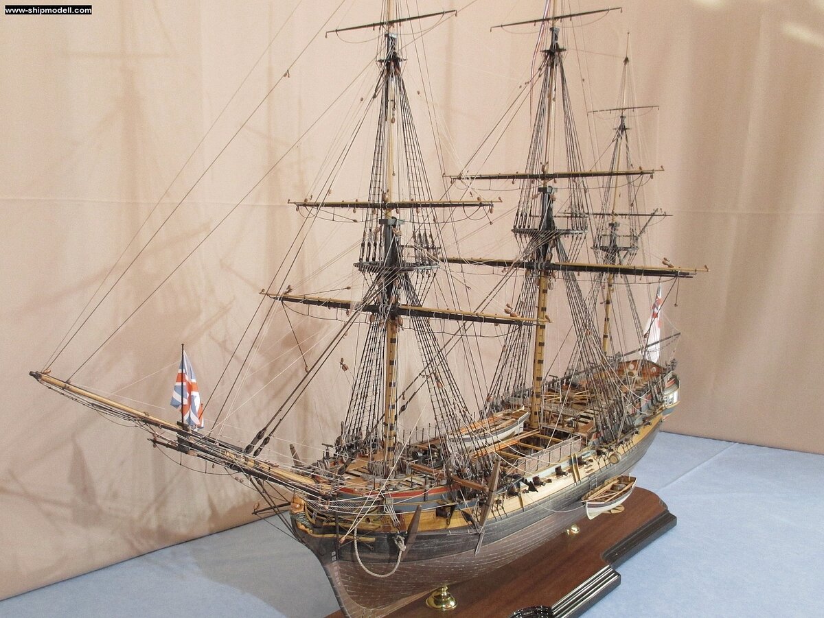 Модель HMS"Пандора"1779 -91гг. Участвовал в Англо-американской войне(1775-83гг). 