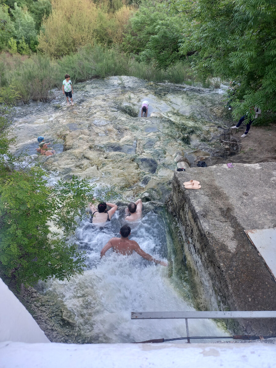 Народные ванны у Провала