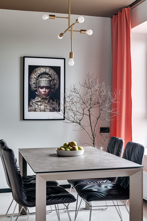 Фрагмент интерьера. Автор проекта: Ольга Погорелова.