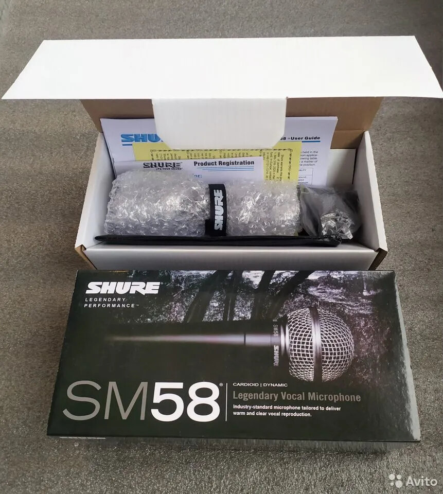 Подделка SHURE SM58
