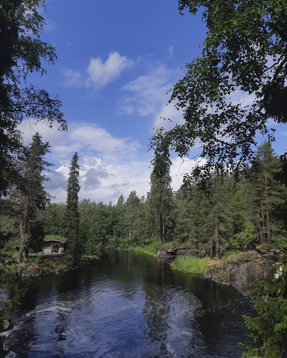 Один из видов в окрестностях Сортавалы, Карелия