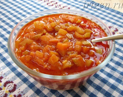 Икра кабачковая в мультиварке