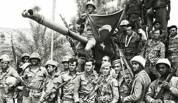 Турецкие военные на кипре