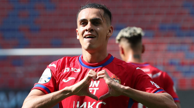 Хесус Медина - автор дубля в ворота сочинцев