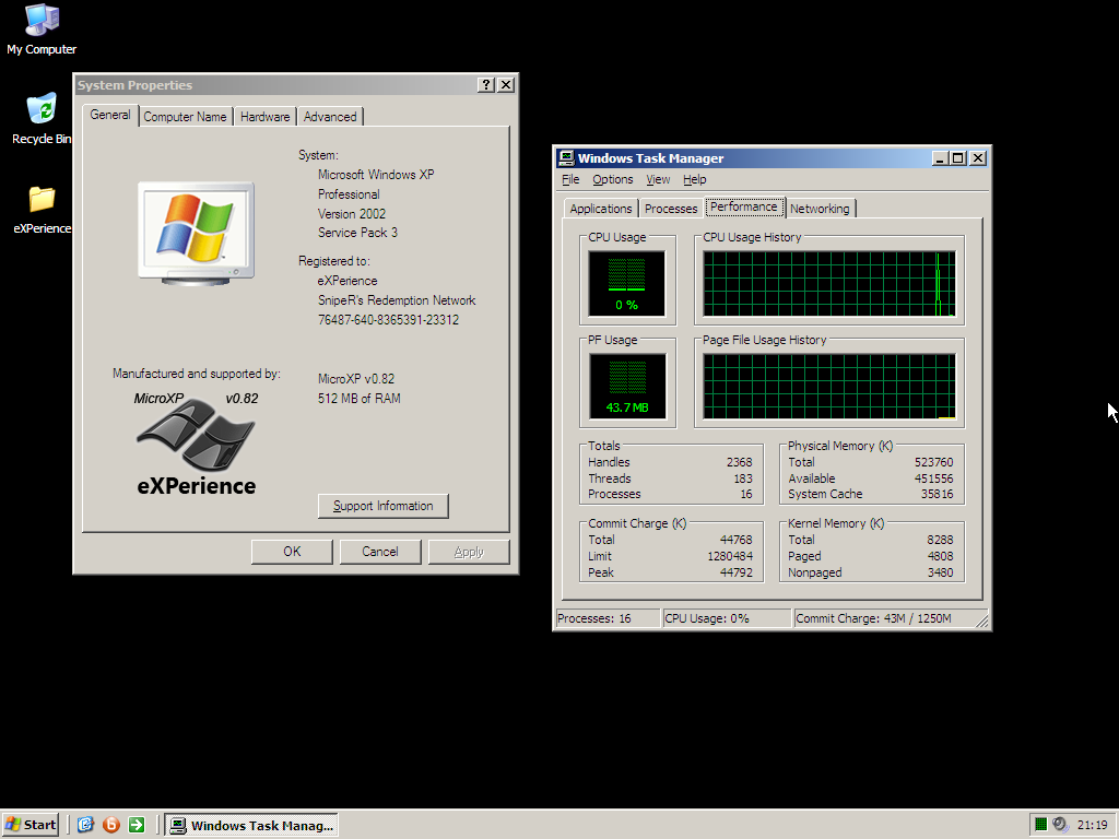 Micro xp. WTWARE
