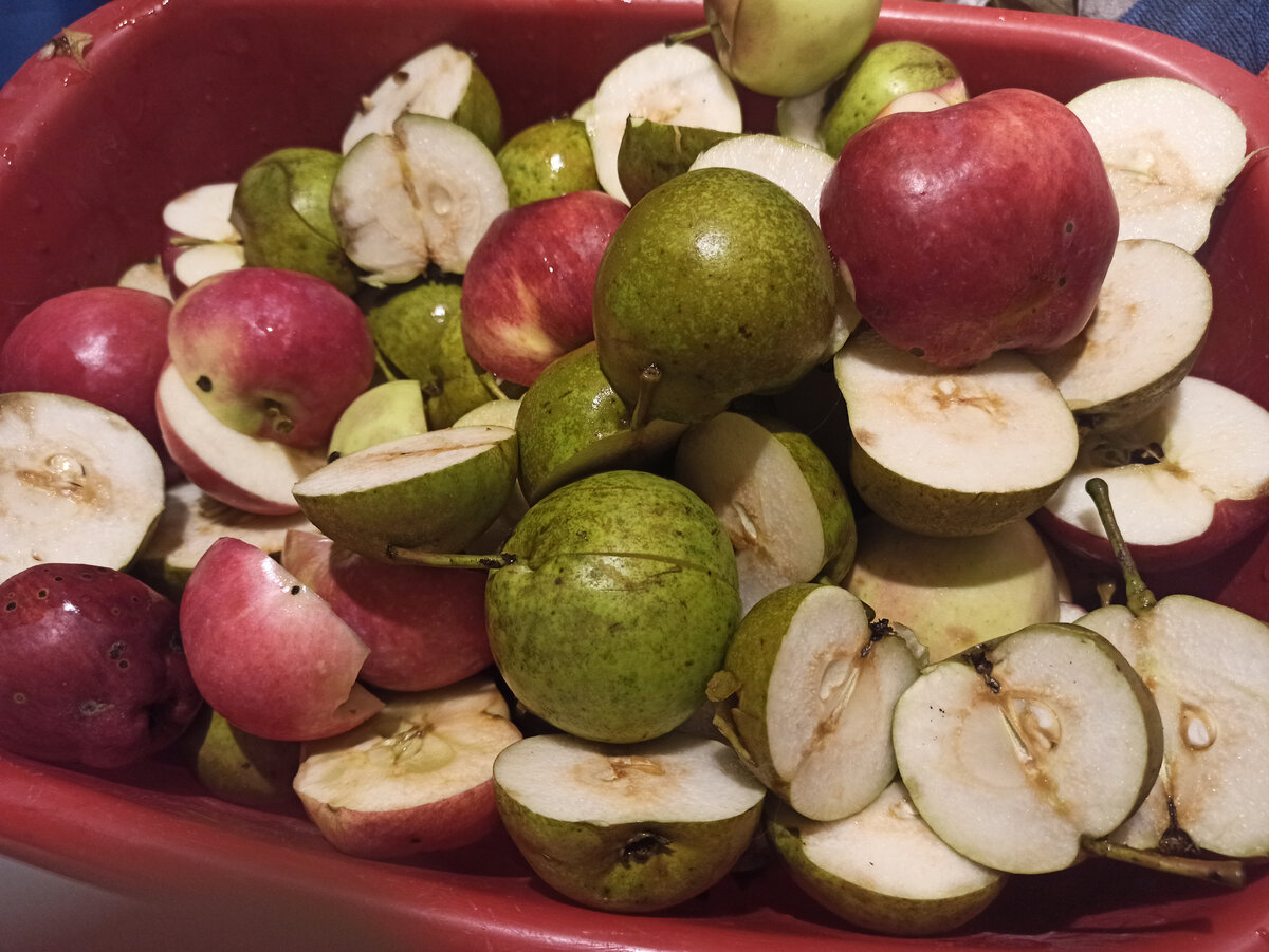 Сырье на сок готово