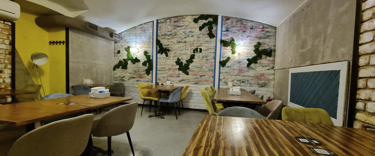 "Хот-доги 8956", интерьер