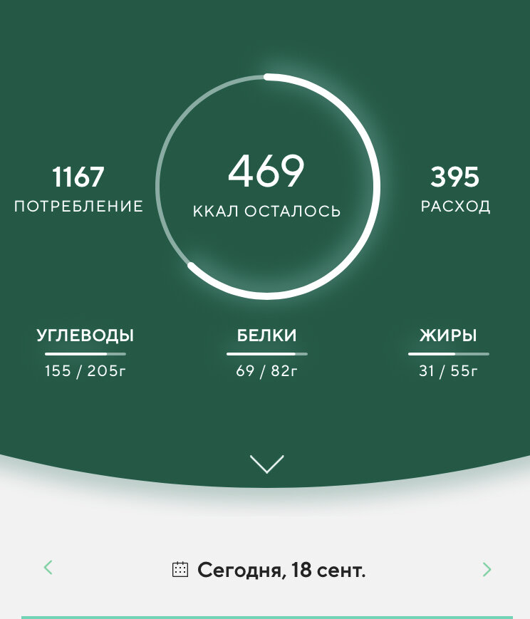 На графу: осталось 469 ккал не смотрите. Теорию, что можно заниматься спортом и худеть я уже проверила, не работает. Я не поправлялась, но и не худела.