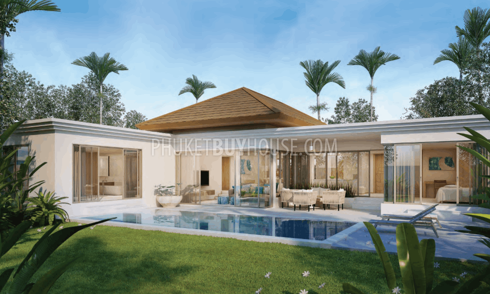 Вилла на четыре спальни в новом проекте на Банг Тао