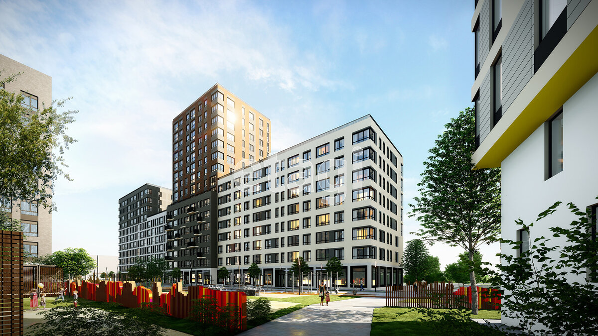 Красивый дом, не правда ли? Наверное лучше типичной панельки, а цена та же.