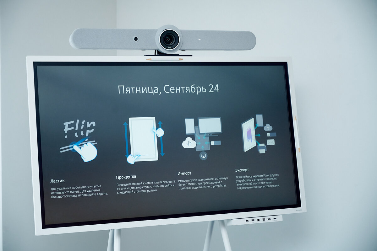 Интерактивный дисплей Samsung Flip