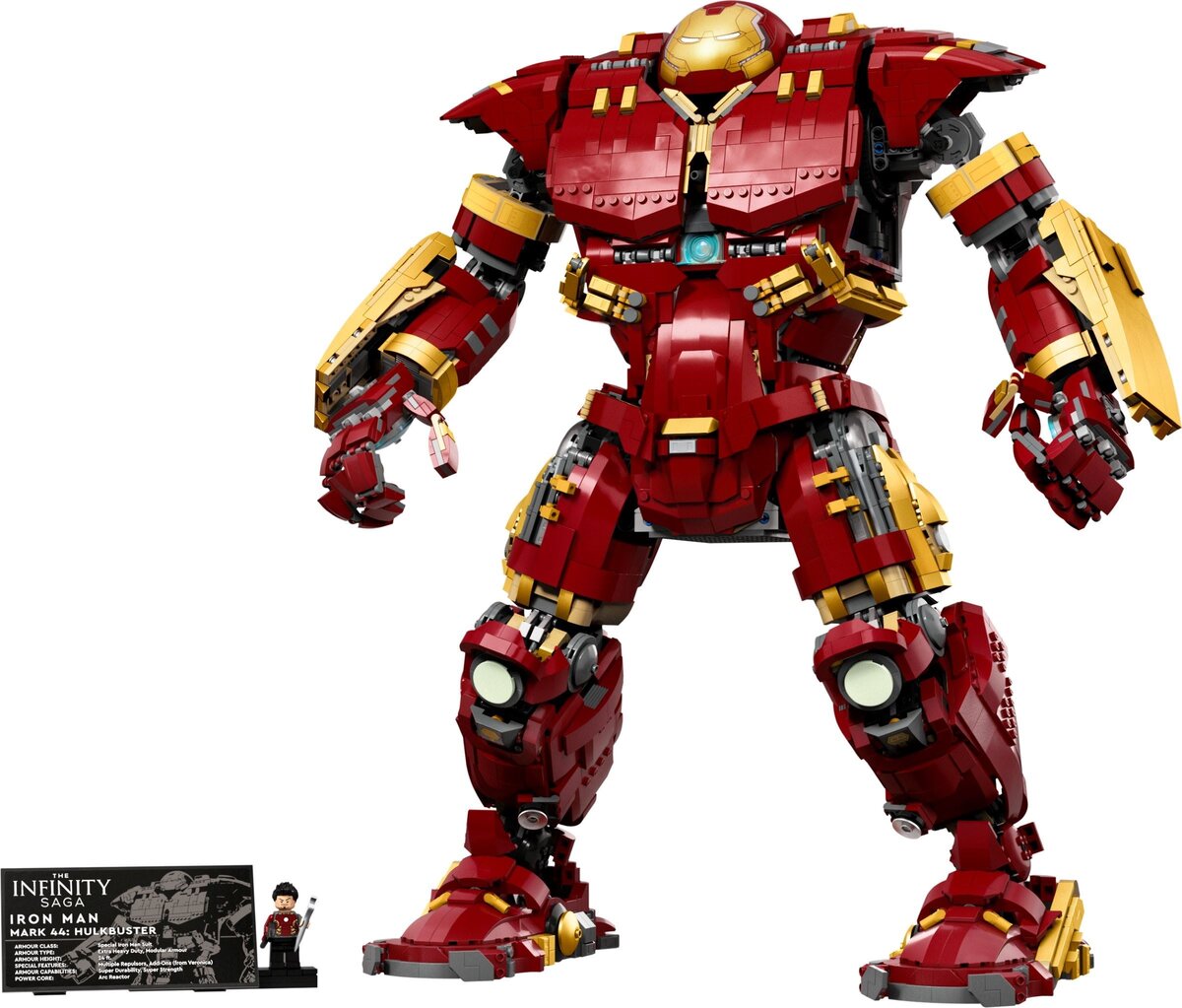 Конструктор LEGO Super Heroes Marvel Железный человек: Халкбастер против Таноса, 66 деталей (76263)