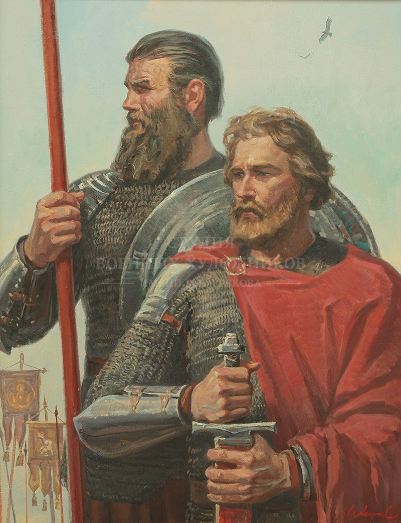 Ананьев Д.А., Кузьма Минин и Дмитрий Пожарский,  источник: http://www.grekovstudio.ru