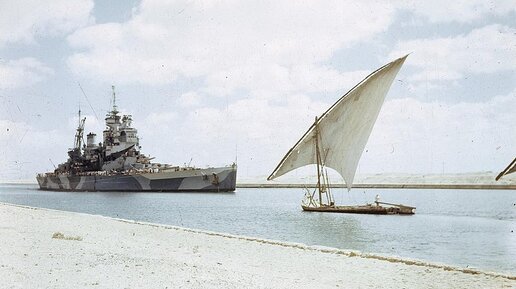 Прощальная гастроль. Британский линкор HMS Howe в Австралии в 1945 году