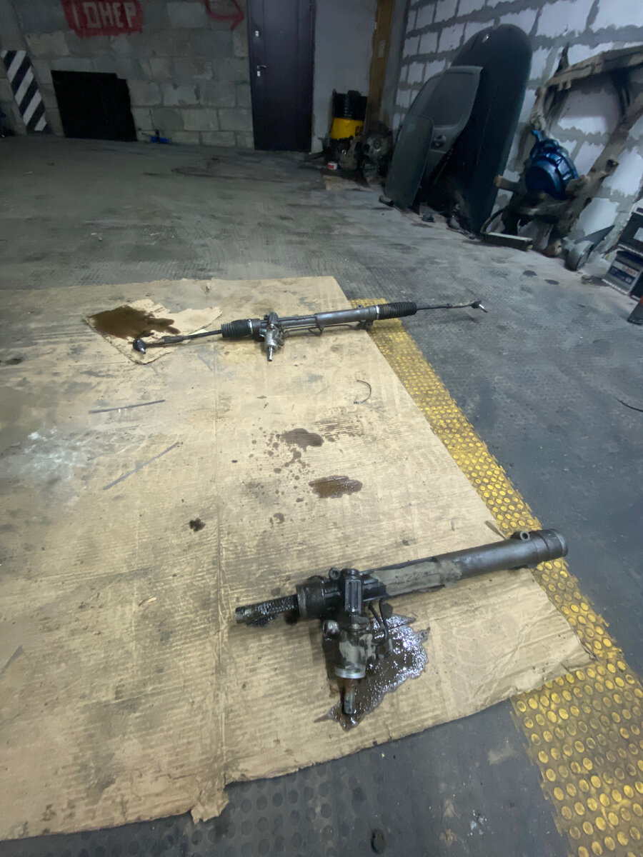 Моя потекшая рейки и которую установили 