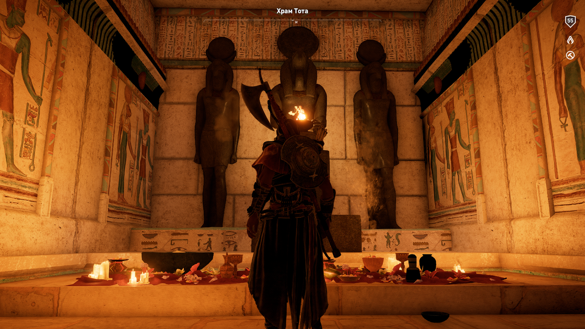 Храм Тота. Внутреннее святилище. (Скриншоты из игры делал сам)