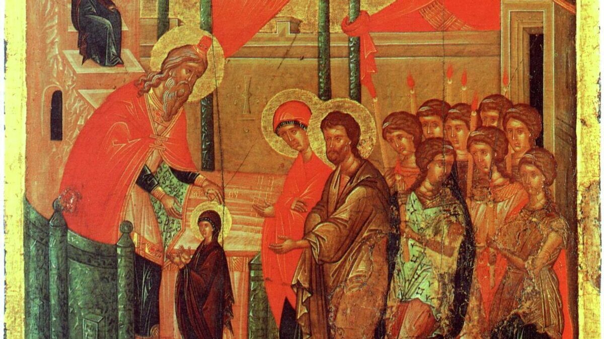    Икона "Введение во храм Пресвятой Богородицы"© Public domain