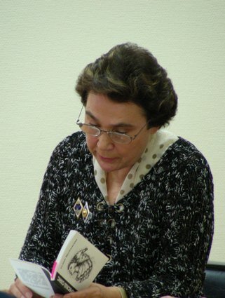 Выступление на вечере "Писатели-математики"