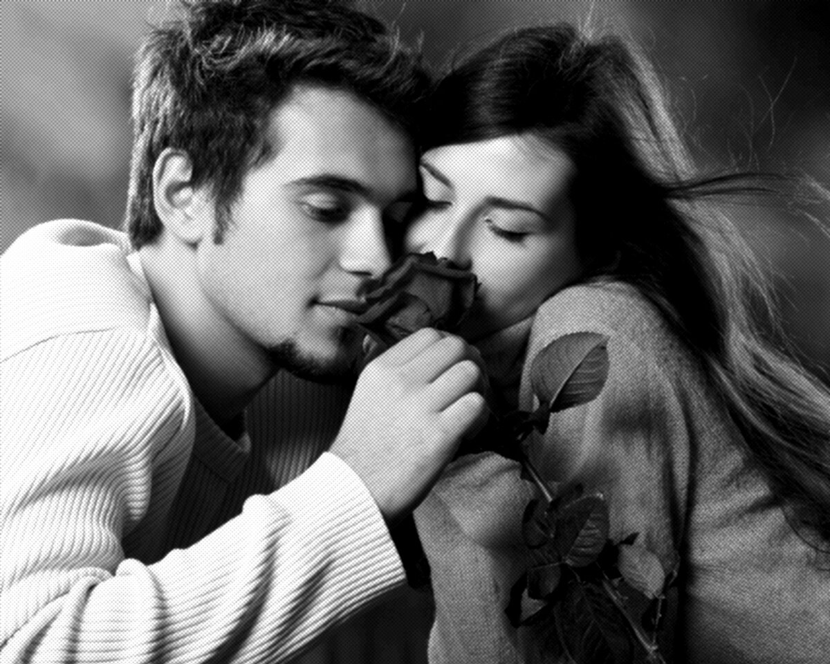 Фотошоп. Влюблённые.