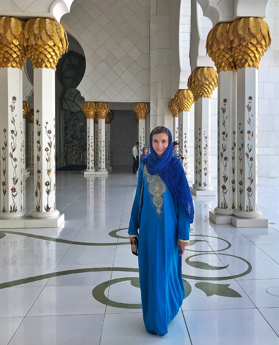 В Мечети шейха Зайда