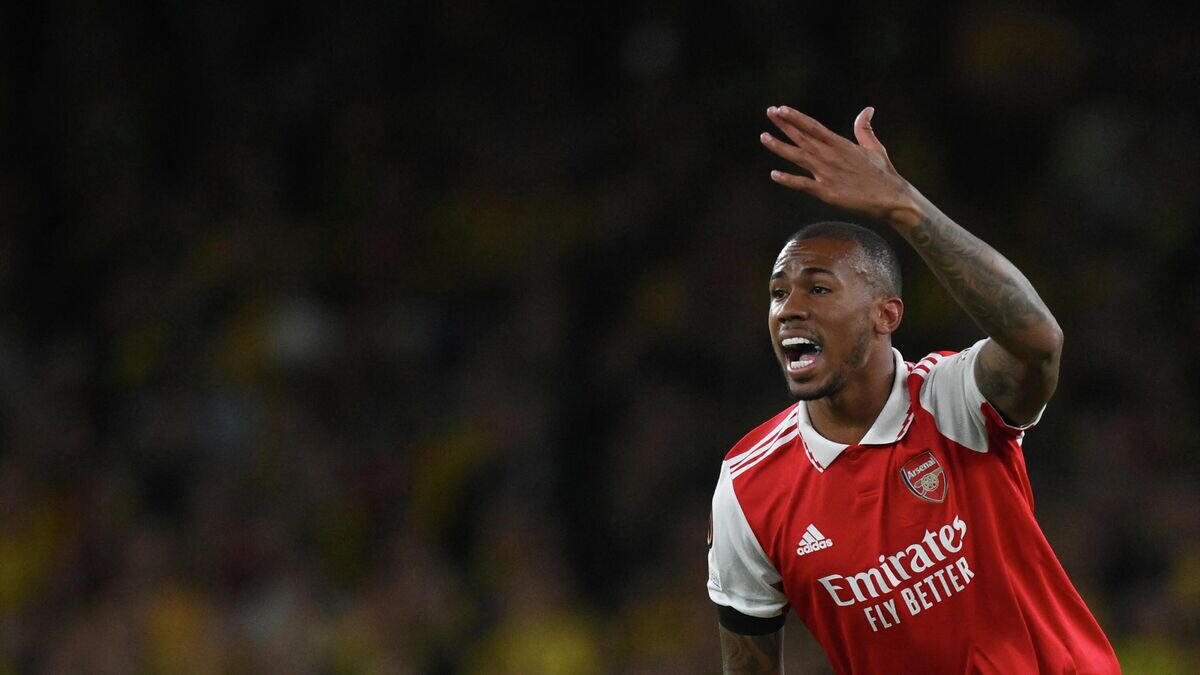    Защитник "Арсенала" Габриэл© AFP 2022 / DANIEL LEAL