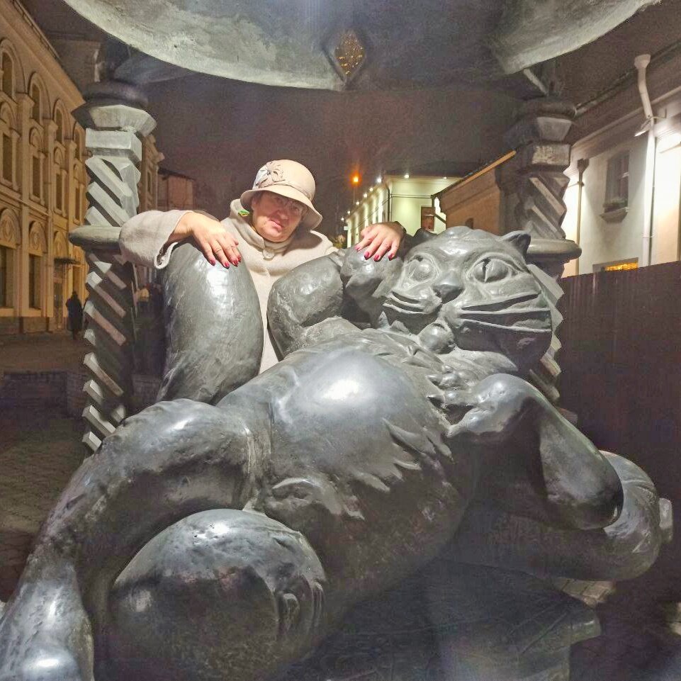 С котом казанским в 2022 г.
