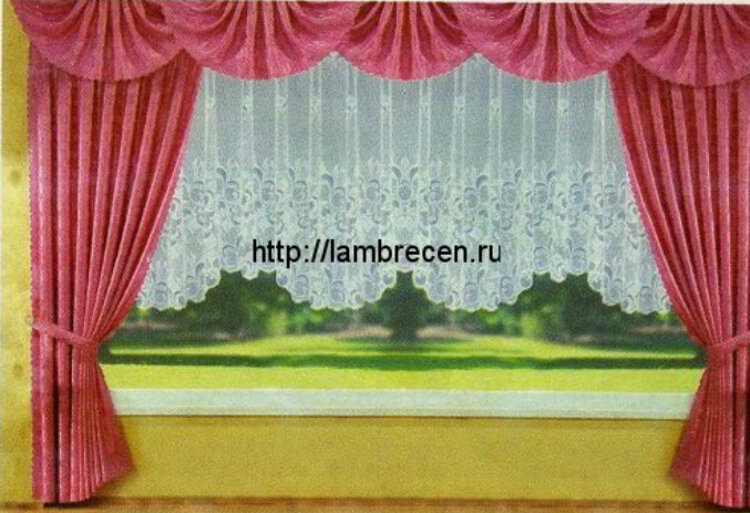 ✄✄ ЛАМБРЕКЕН ВЕЕР СВОИМИ РУКАМИ/ СВАГ РАКУШКА✄✄ | Curtain patterns, Curtain decor, Classic curtain