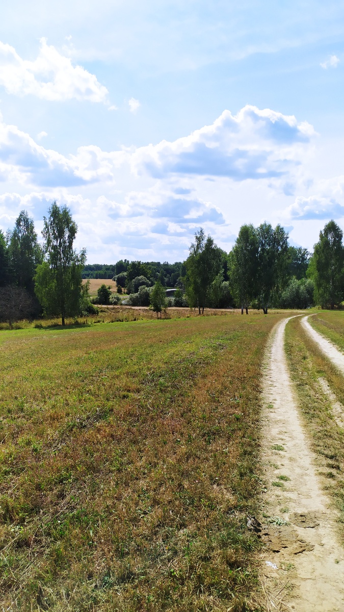 Дорога ко второй плотине.