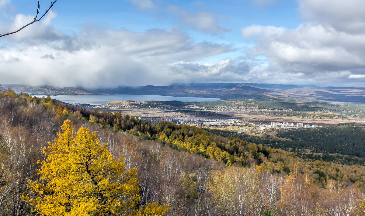 Осень на перевале. Ильменский хребет, г. Миасс, Машгородок. 