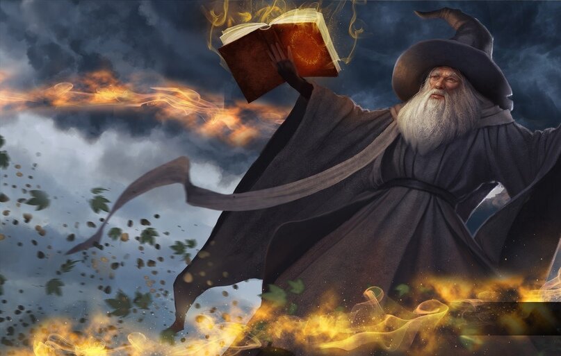 Все волшебники в Dungeons & Dragons должны использовать книгу заклинаний. Иначе волшебствовать не получиться.