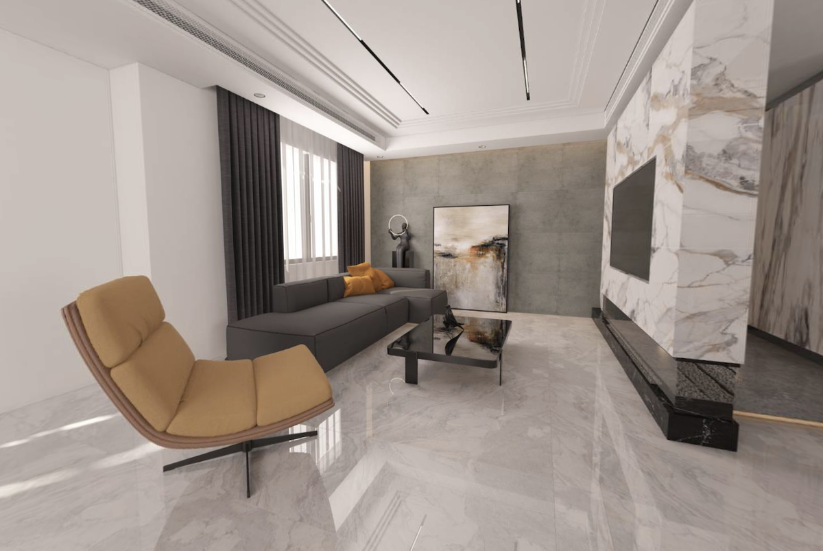 При создании проекта использовалась керамическая плитка ABSOLUT GRES