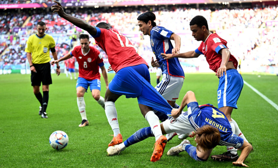    Коста-Рика сумела совершить невозможное - после 0:7 от Испании победила японцев. Фото: REUTERS