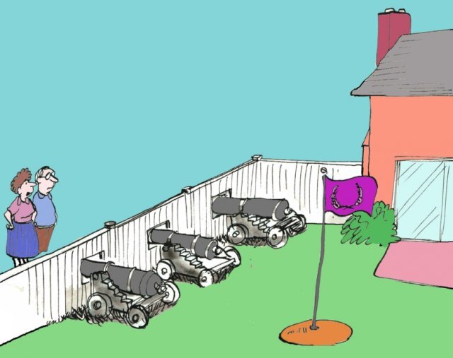 А ведь когда-то в деревнях даже на замок дверь в дом не закрывали... За всё надо платить...