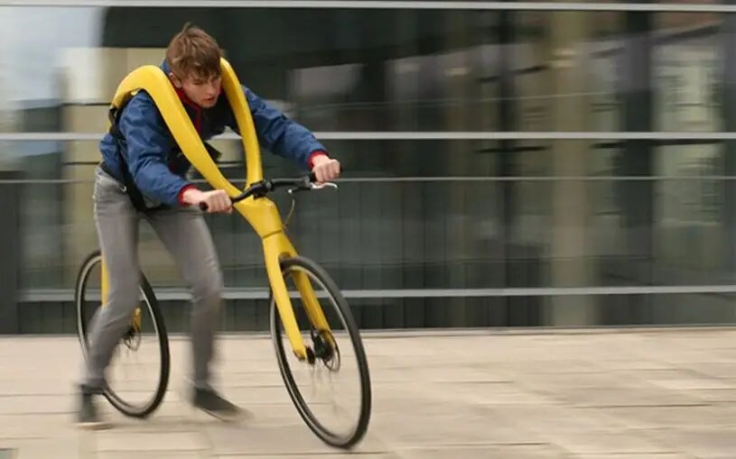 Велосипед с приводом от ног для любителей двухколесного транспорта, желающих похудеть /фото twitter