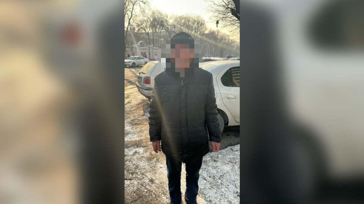    Подозреваемый в кражах в автобусе:Polisia.kz