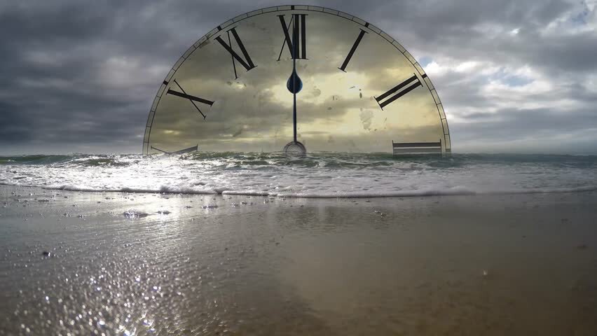 Остановись время видео. Часы море. Времена моря. Песочные часы море. Время как море.