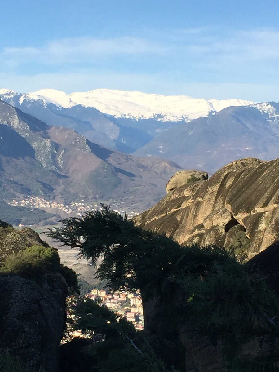 фото из личного альбома. Каламбака, вид с гор