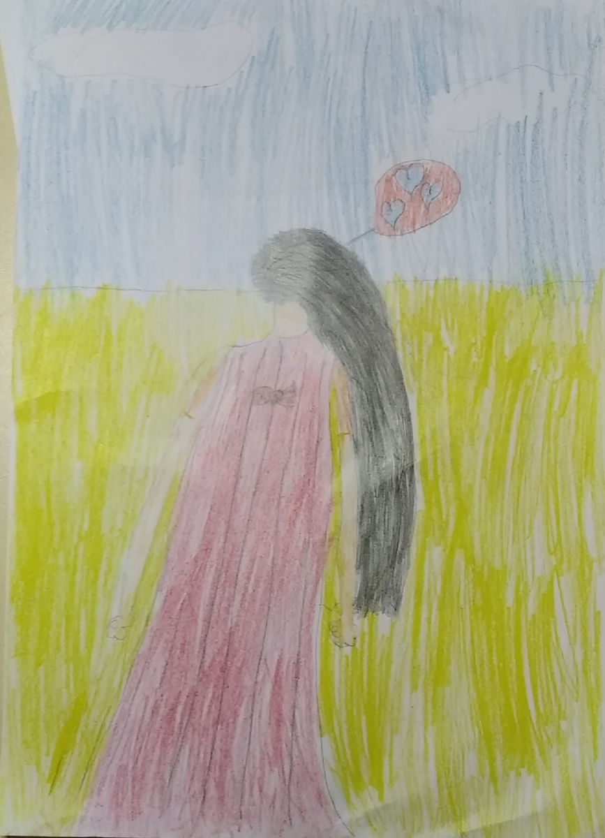 Рисунок ребенка автора. 