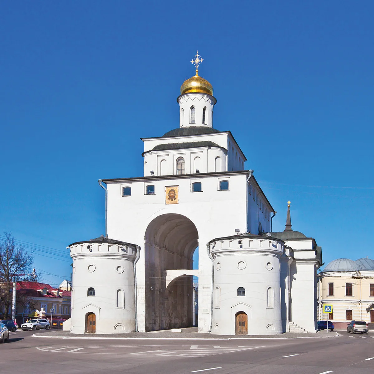 Комнату в городе владимире. Золотые ворота во Владимире 1158-1164. Золотые ворота Андрея Боголюбского во Владимире 1164.