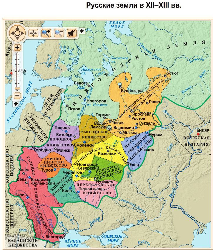 Борьба русских княжеств с кочевниками в xii в картинках