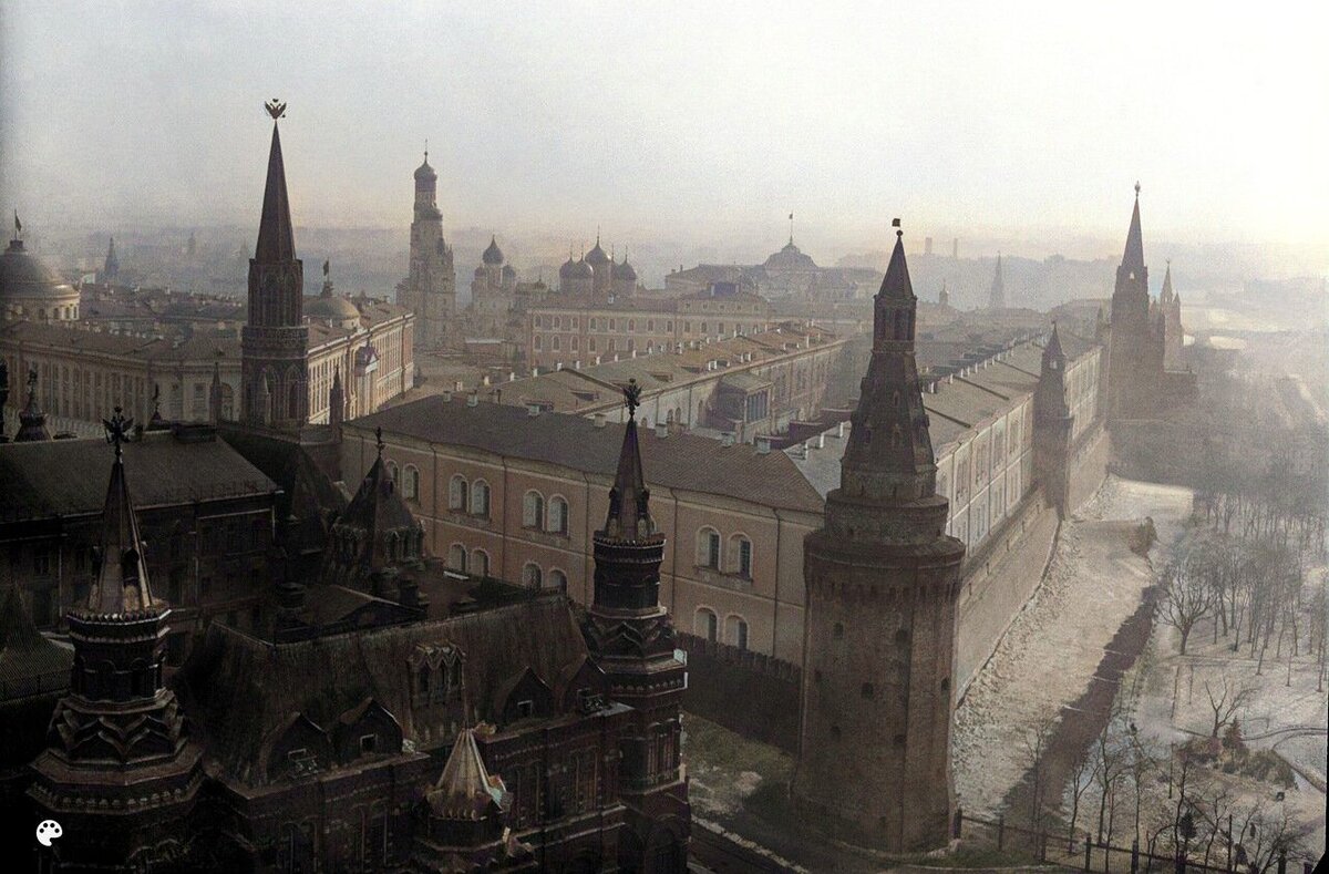 Кремль зимой