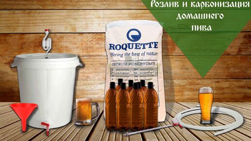 Розлив домашнего пива | Карбонизация 🍻|Часть вторая