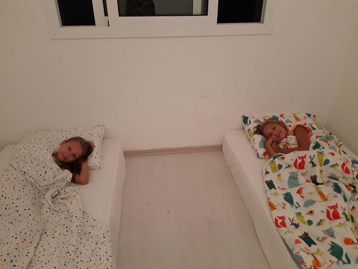 наша первая ночь в своей квартире!!! Мы счастливы!!!  